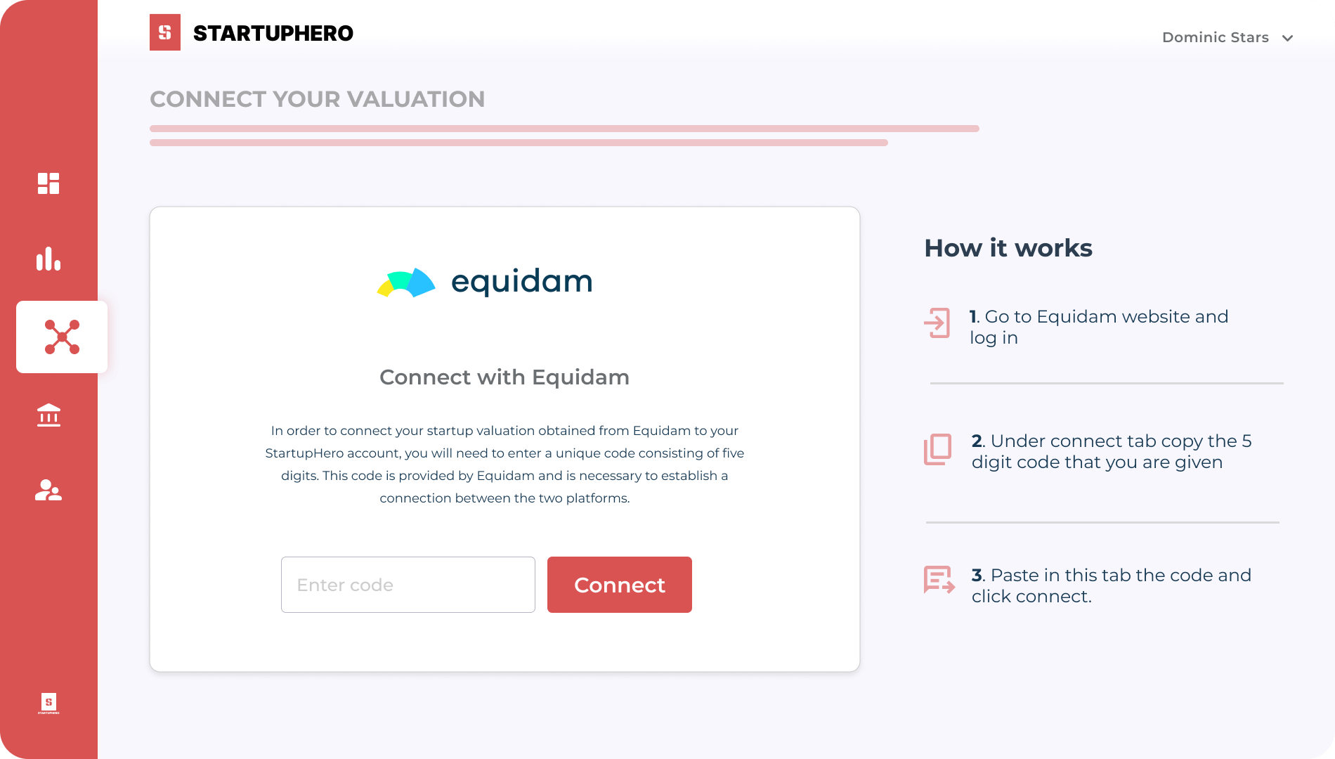 Connecting an Equidam valuation profile to your platform